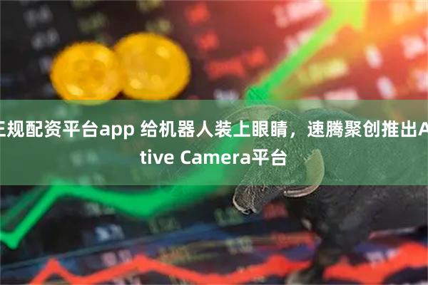 正规配资平台app 给机器人装上眼睛，速腾聚创推出Active Camera平台
